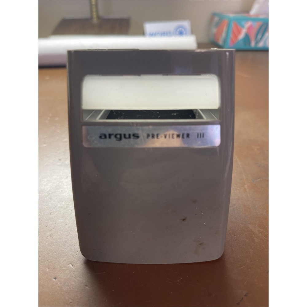 Vintage‎ Argus Pre-viewer III photo slide viewer - Not Tested